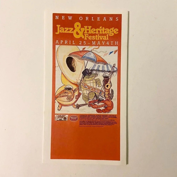 Vintage New Orleans Tour Brochures Holiday Inn Crowne Plaza and Jazz Festival - Picture 8 of 16